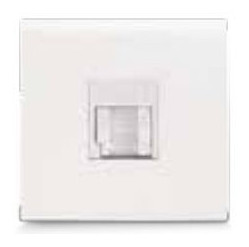 Prise informatique cat.6 2 modules CLARA 43 — SOMEF 431028C6/2