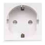 Prise Schuko 2P+T CLARA 43 blanc — SOMEF 431093TS