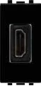 STIEL ALPHA HDMI socket black