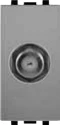 STIEL ALPHA type F coaxial satellite socket matt grey