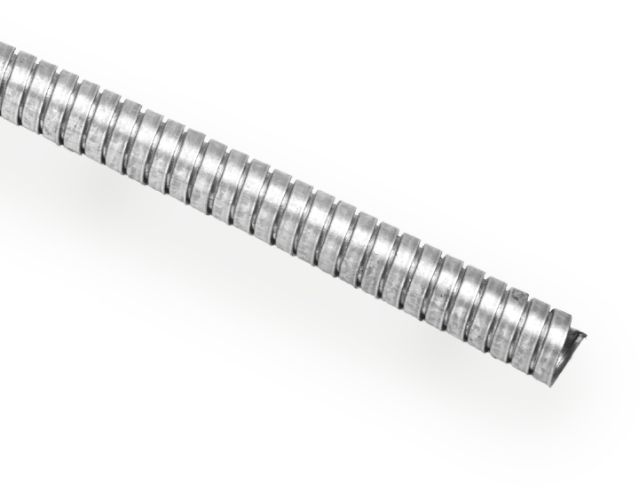 Double-interlocking AISI 304 stainless steel flexible conduits — 667DXM