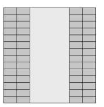 Luminaire pour salle blanche SBLUX LED LO — 60 x 60 · 22 W · 3000 K · 2 modules LED