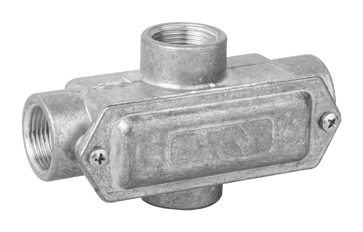 6430 aluminium junction boxes — four ways