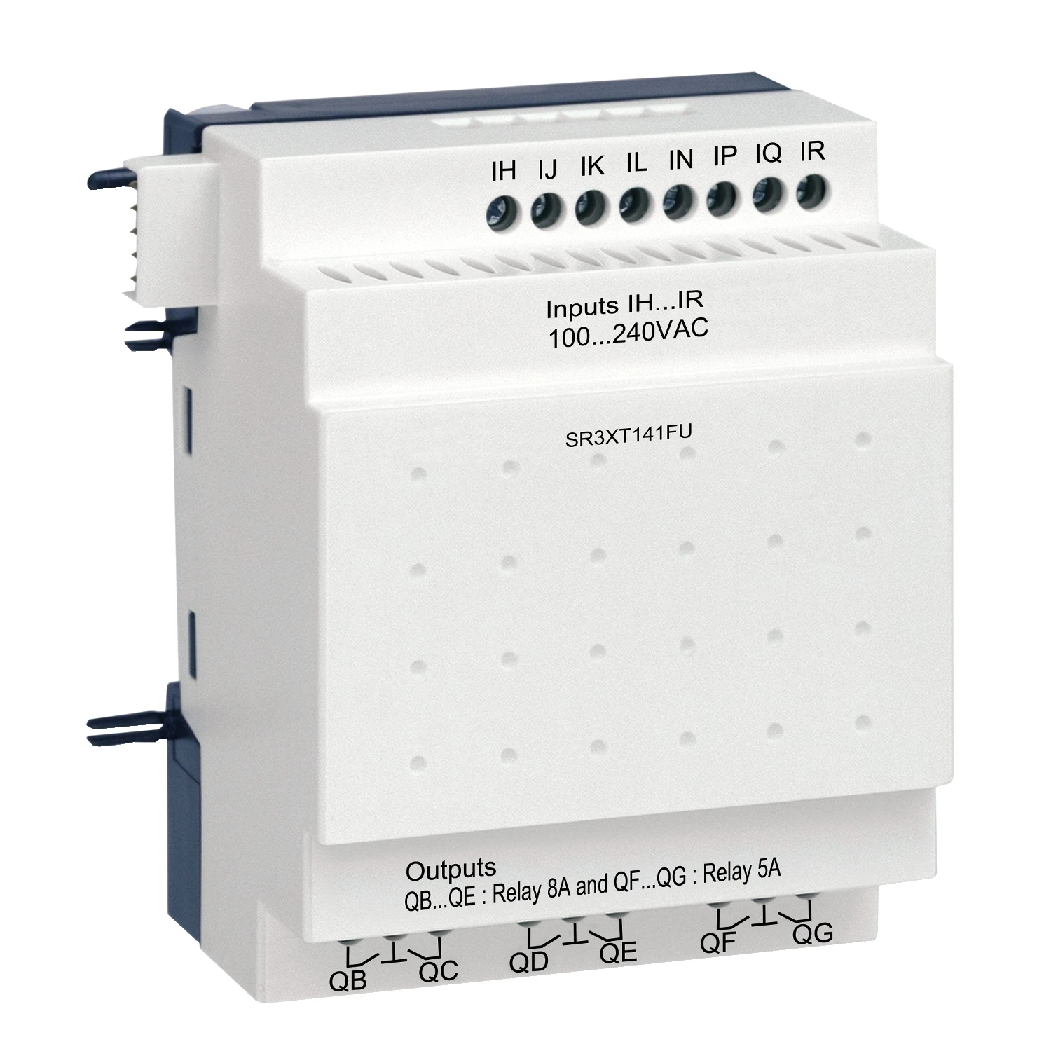 Zelio Logic SR3 SR3XT141FU i/o extension – 14 I/O – 100-240 V AC