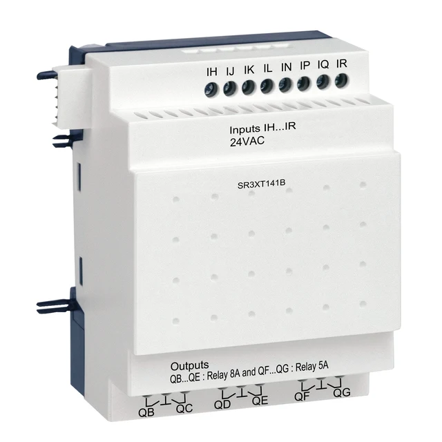 Zelio Logic SR3 SR3XT141B i/o extension – 14 I/O – 24 V AC