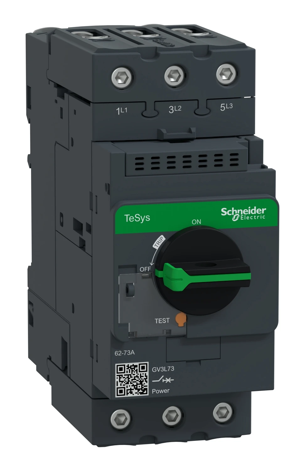TeSys GV3L73 motor circuit breaker — 73 A