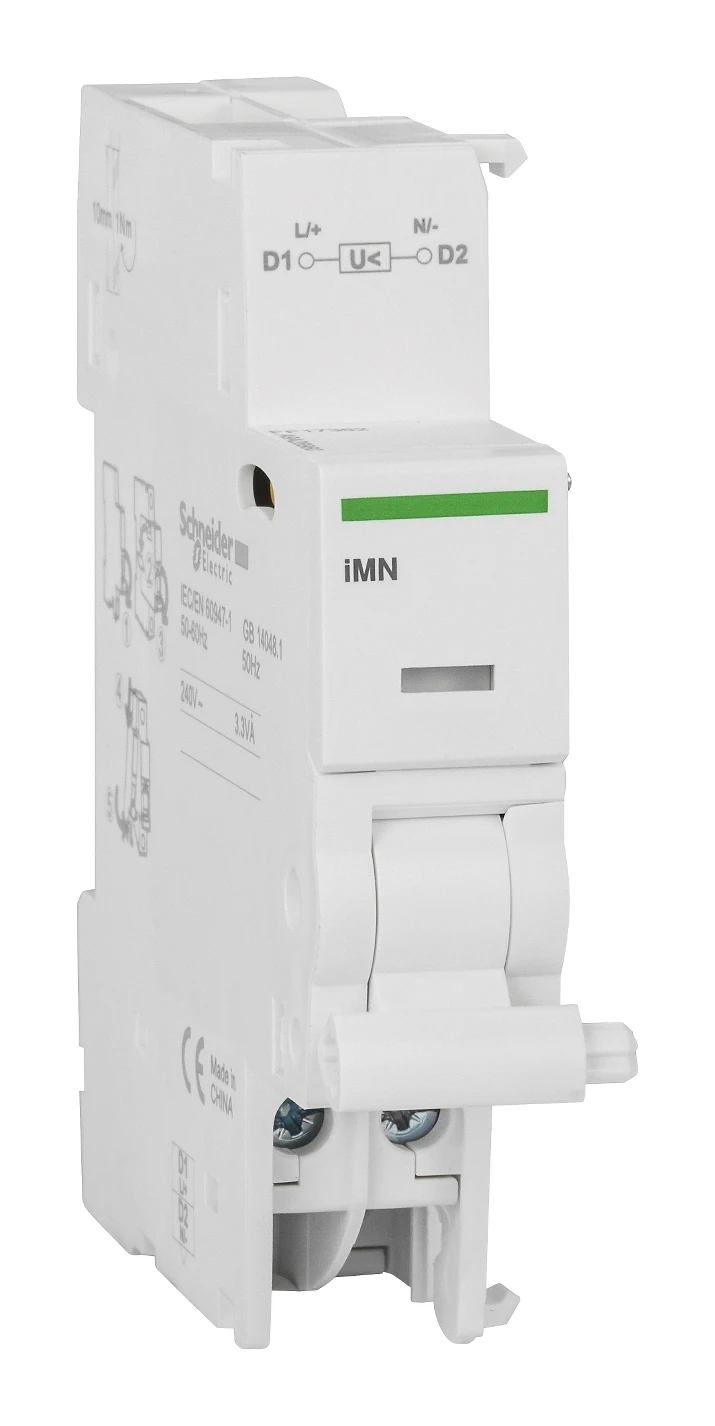 Undervoltage release Acti9 iMN 220–240 V AC — A9A26960