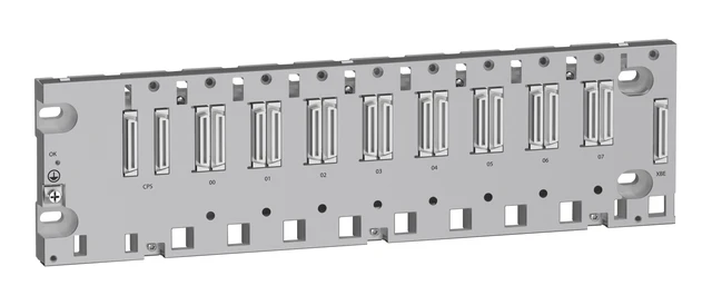 Modicon X80 BMEXBP0800 ethernet and x-bus backplane – 8 slots