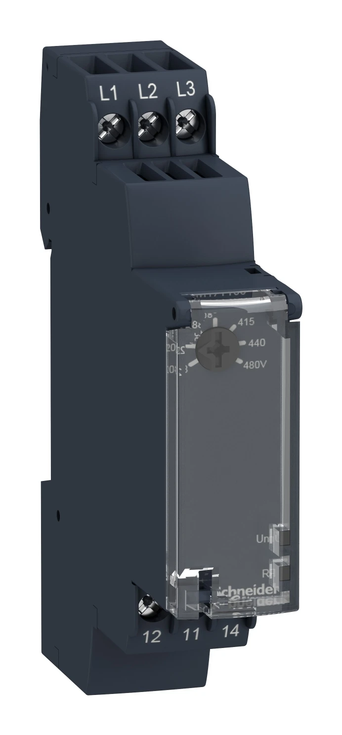 Three-phase monitoring relay RM17TT00 — 208…480 V AC