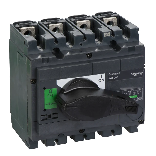 Switch disconnector INS250 4P 250 A — 31107