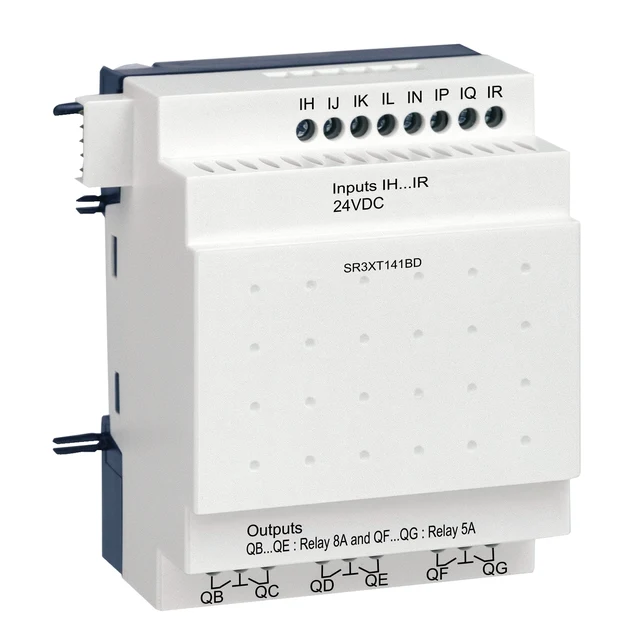 Zelio Logic SR3 SR3XT141BD i/o extension – 14 I/O – 24 V DC