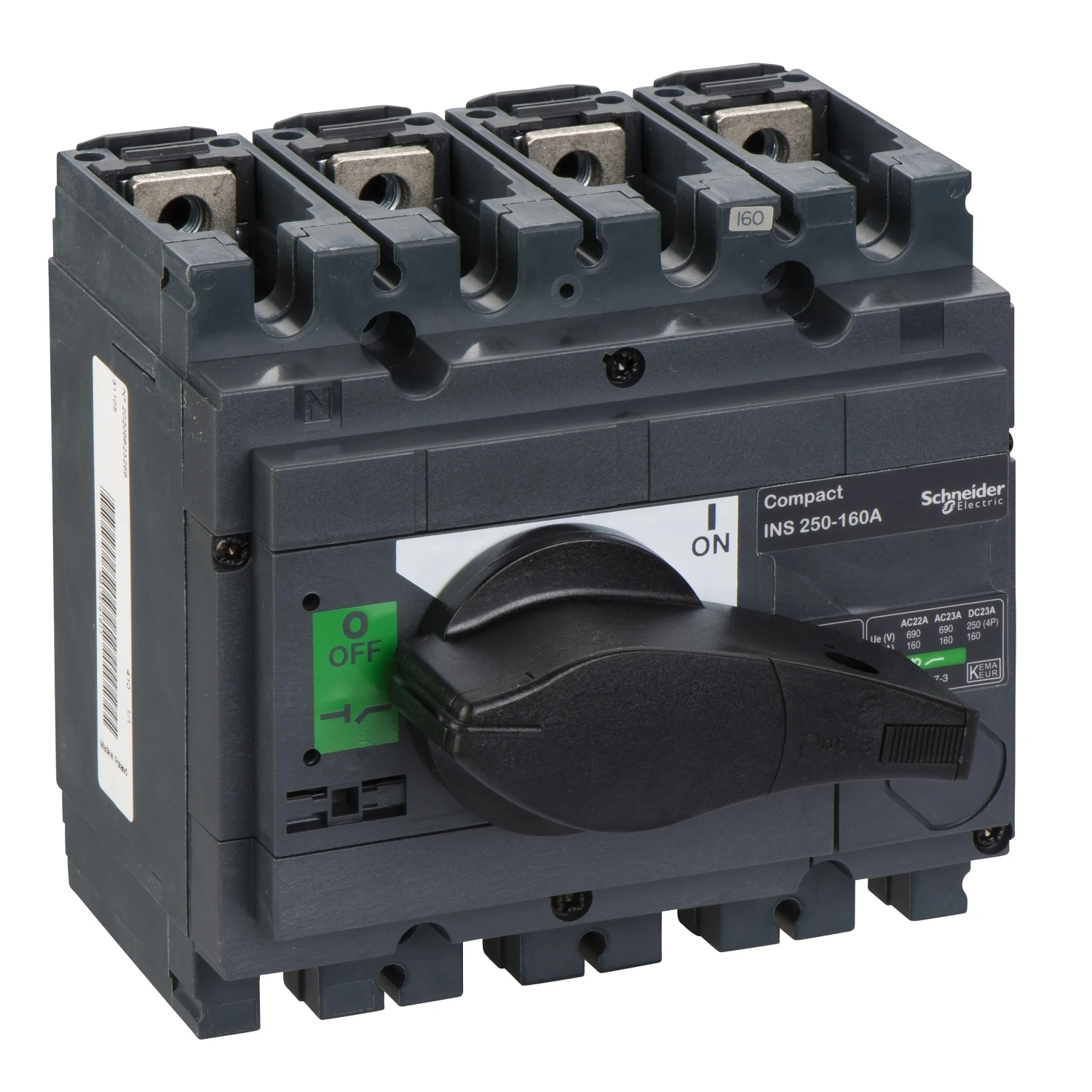Switch disconnector INS250-160 4P 160 A — 31105