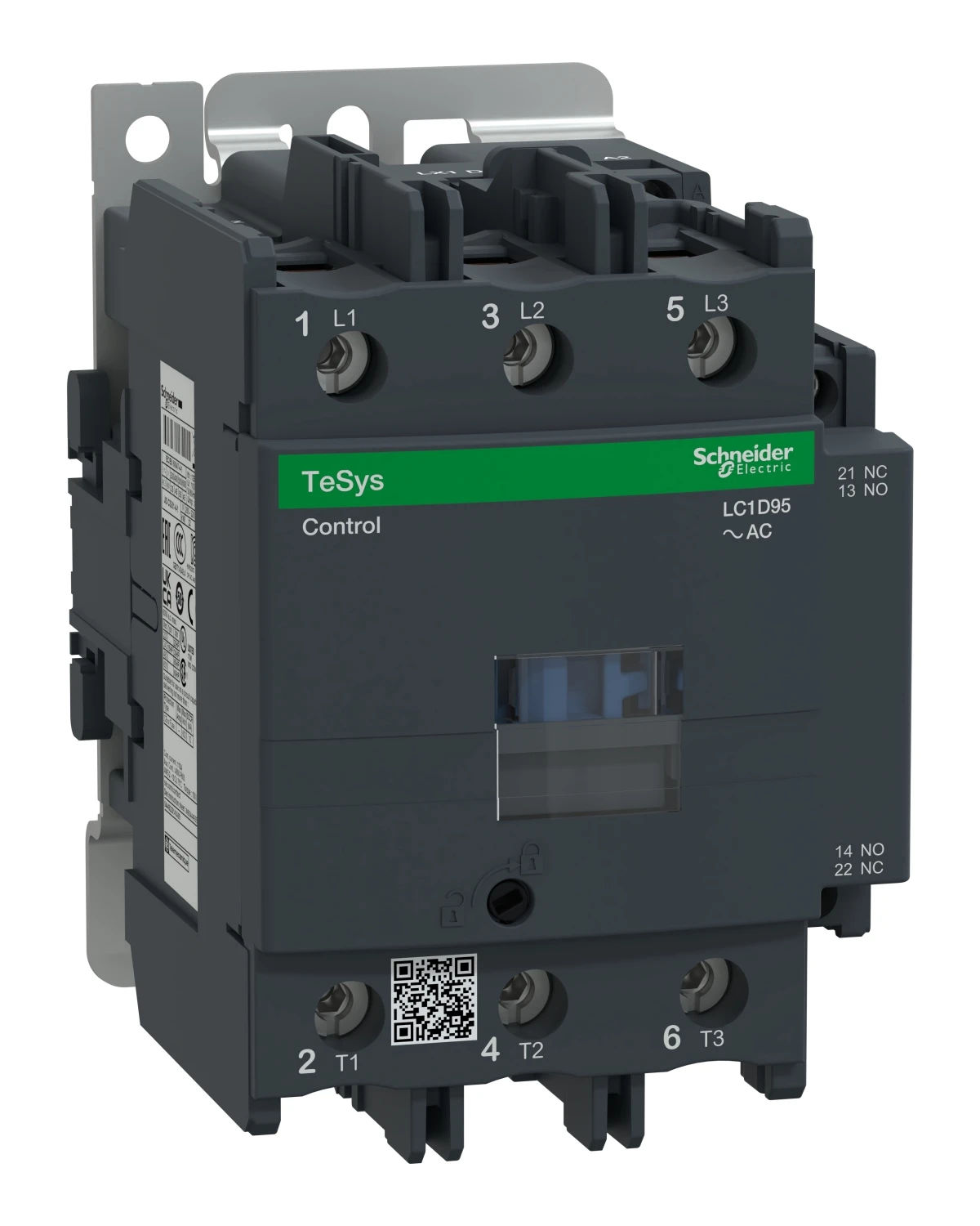 Contacteur TeSys Deca LC1D95S5 — 3P, 95 A AC-3/AC-3e, commande 500 V CA, 50 Hz