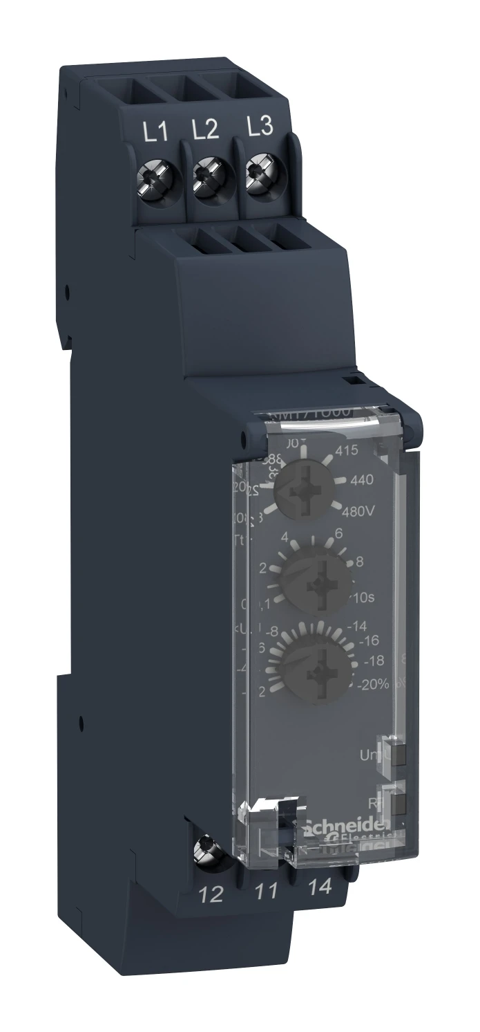 Three-phase monitoring relay RM17TA00 — 208…480 V AC