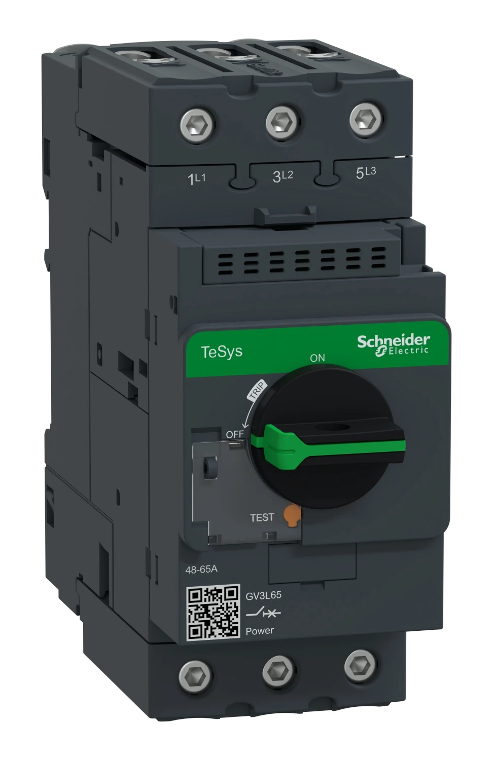 TeSys GV3L65 motor circuit breaker — 65 A