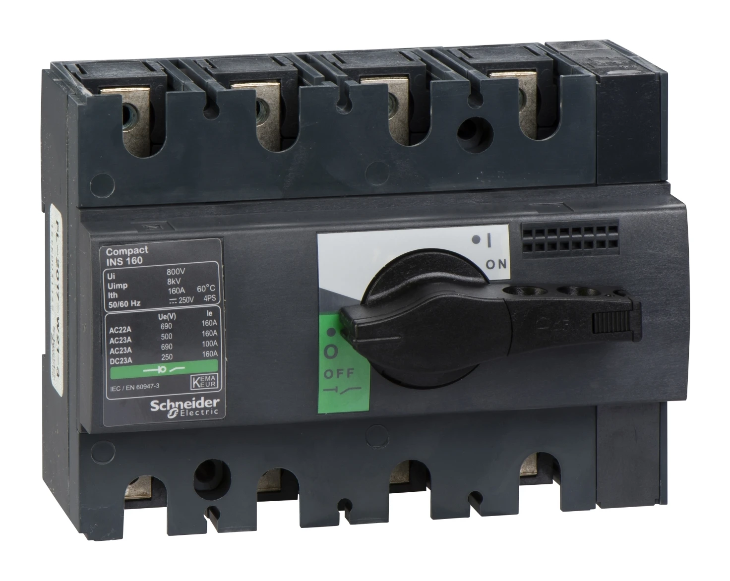Switch disconnector INS160 4P 160 A — 28913