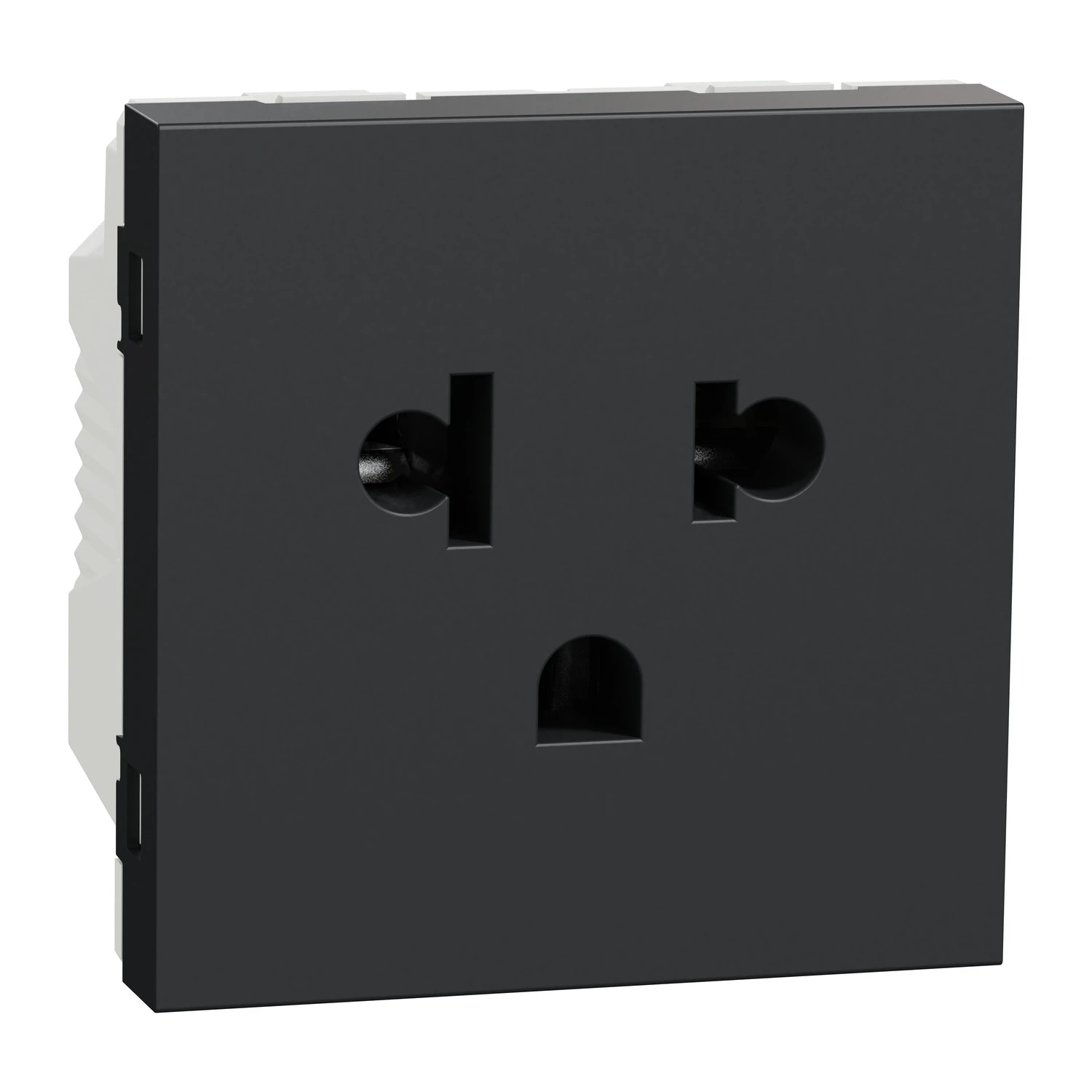 New Unica NU304154 euro-american socket — anthracite — Schneider Electric