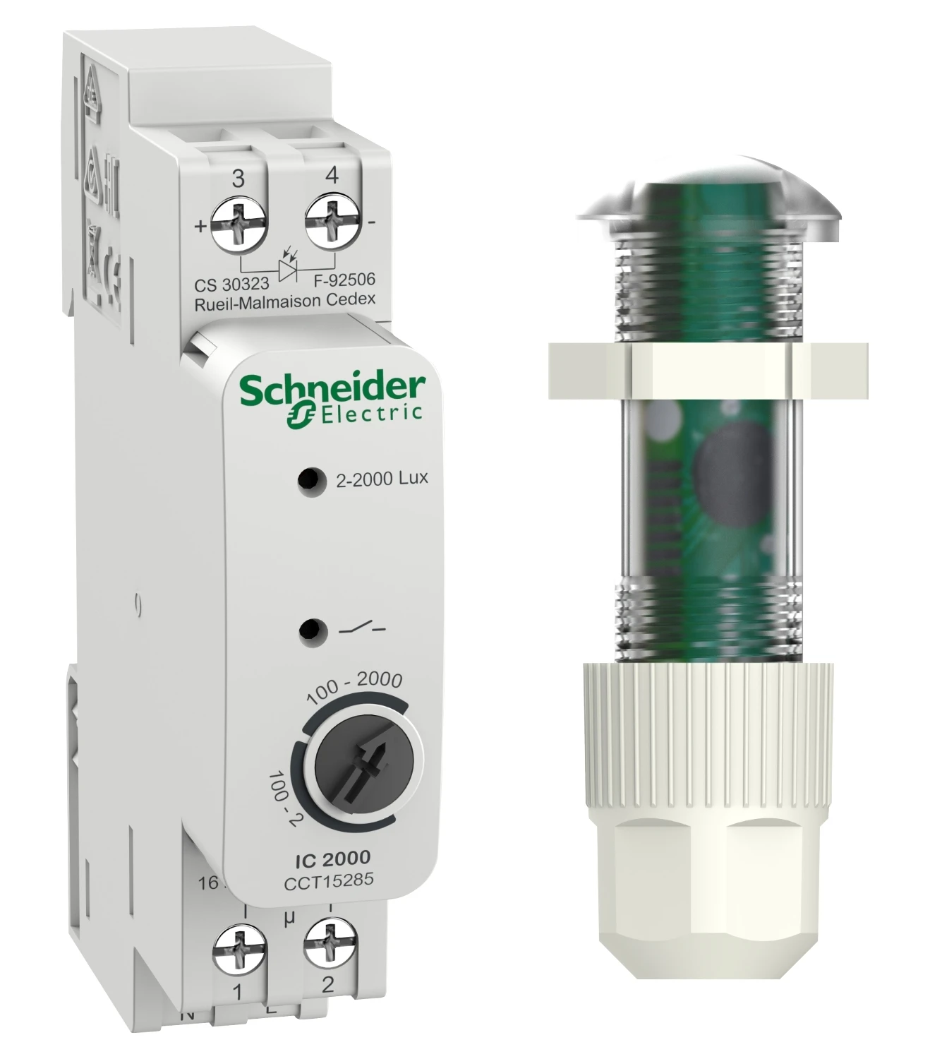 Light-sensitive switch IC2000 — CCT15285 — Schneider Electric