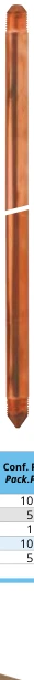 “coppercoat” earth rod — MWB-1126813CB3