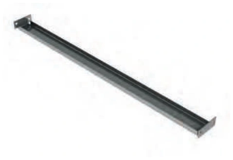 Internal modularity — Cross rail bar supports – cables on the bottom of the cabinet
