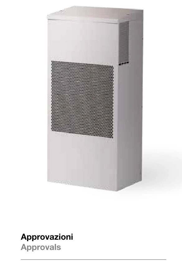 Wall mounted outdoor coolers — 4000 W