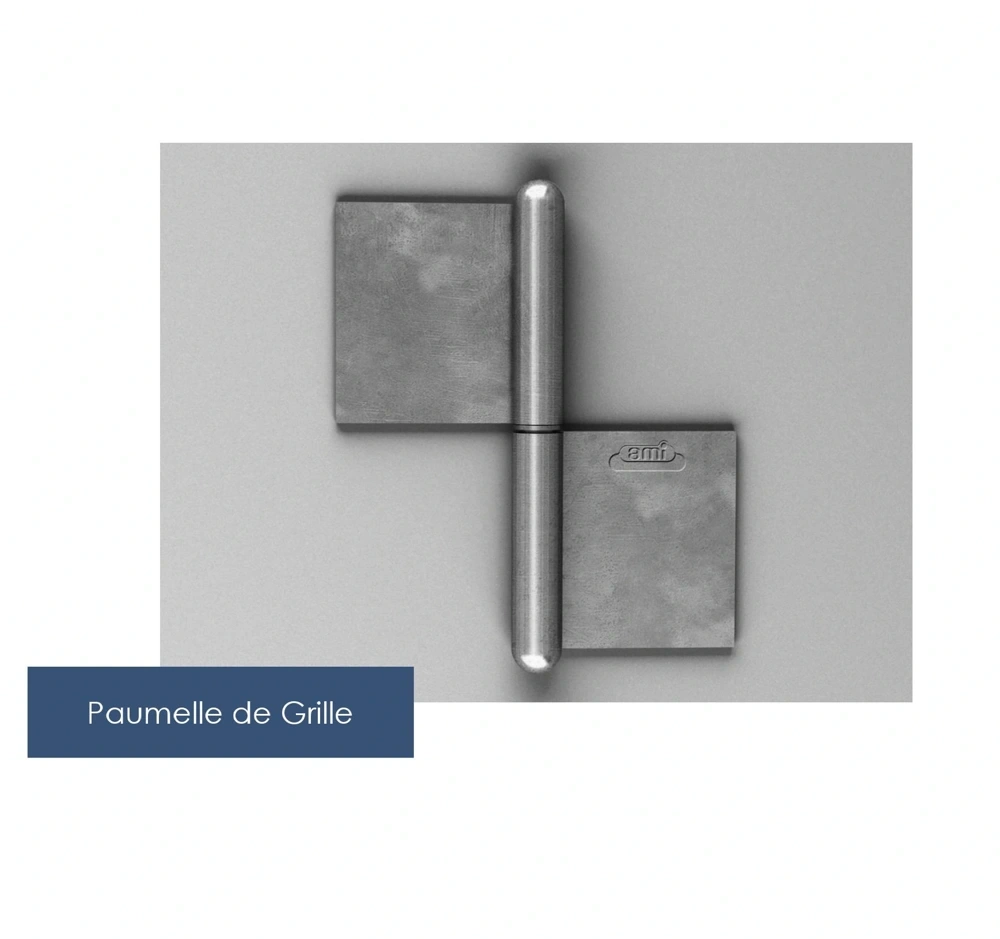 Grille lift-off hinges
