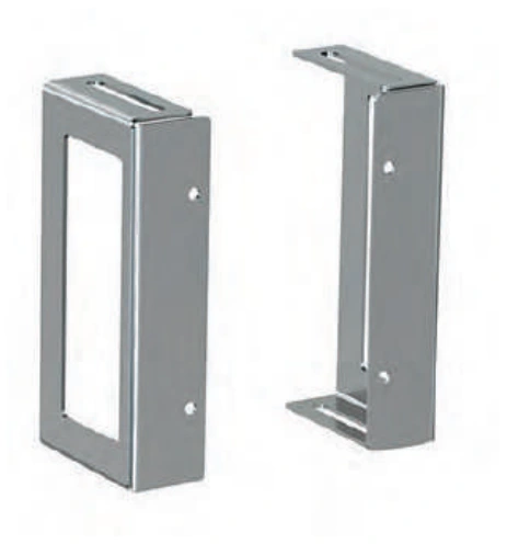Internal modularity — side supports for mounting plate