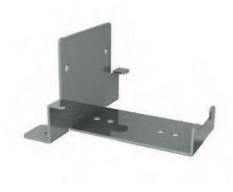 Internal modularity — rear fastening bracket for cable ducts