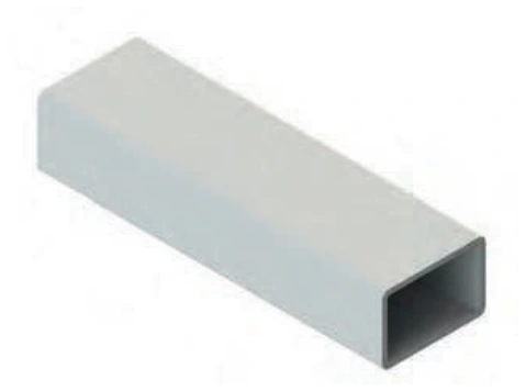 Light system — 60×40 mm square tube