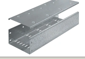 Slotted cable tray + cover