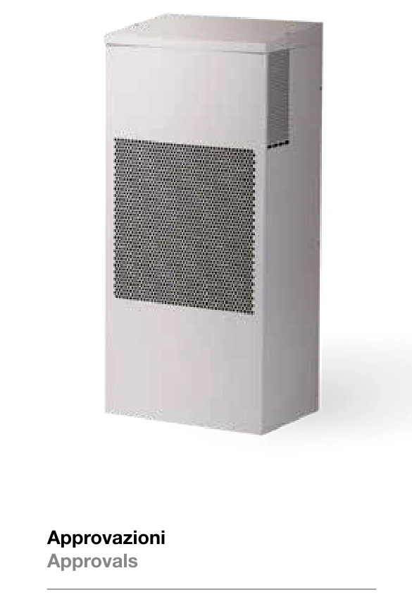 Wall mounted outdoor coolers — 3000 W