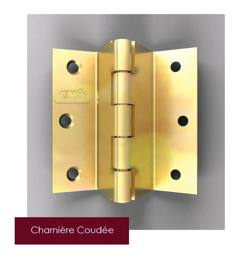 Cranked hinge 90
