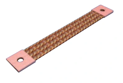 Flexible copper braid