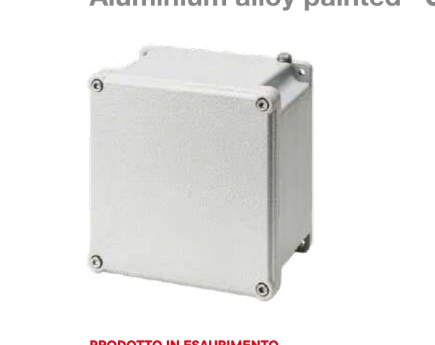 Junction boxes — aluminium alloy painted 65310