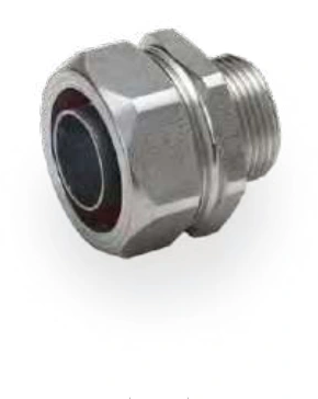 Metal fittings — Fixed male in stainless steel AISI 316L 6014xx
