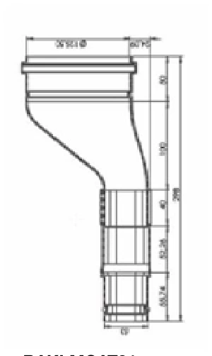 Accessories — air pipe for roof mount coolers