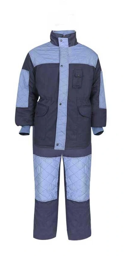 Two-tone jacket and trouser set
