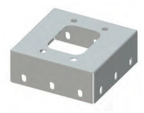 Light system — reinforcement bracket for LIGHT system wall mount hinge joint