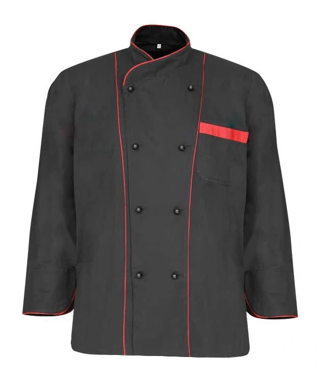 Veste de cuisine noire