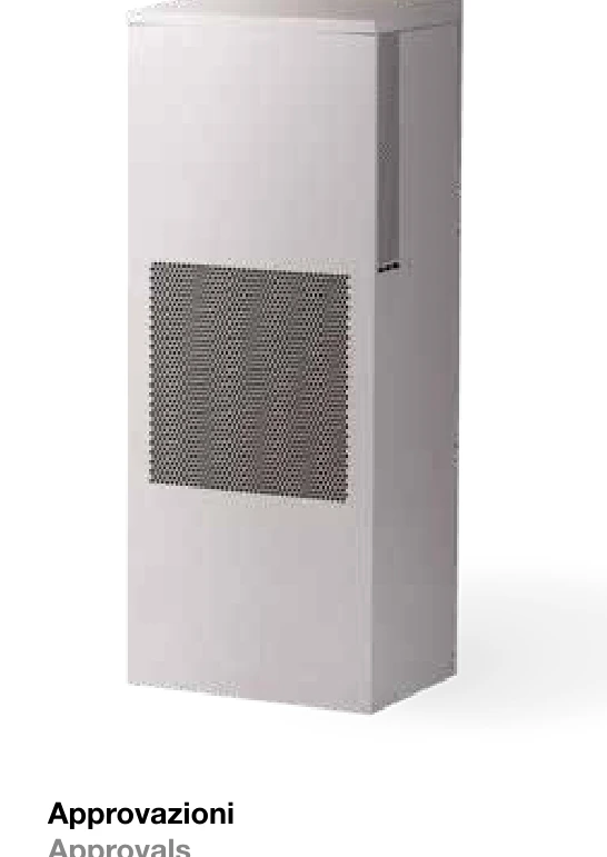 Wall mounted outdoor coolers — 6000 W