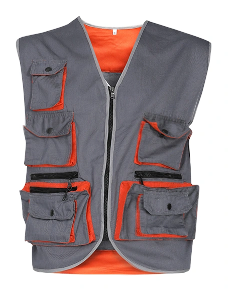 Gilet de travail multipoches