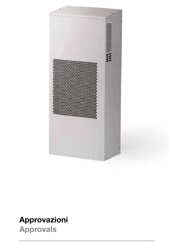 Wall mounted outdoor coolers — 2000 W