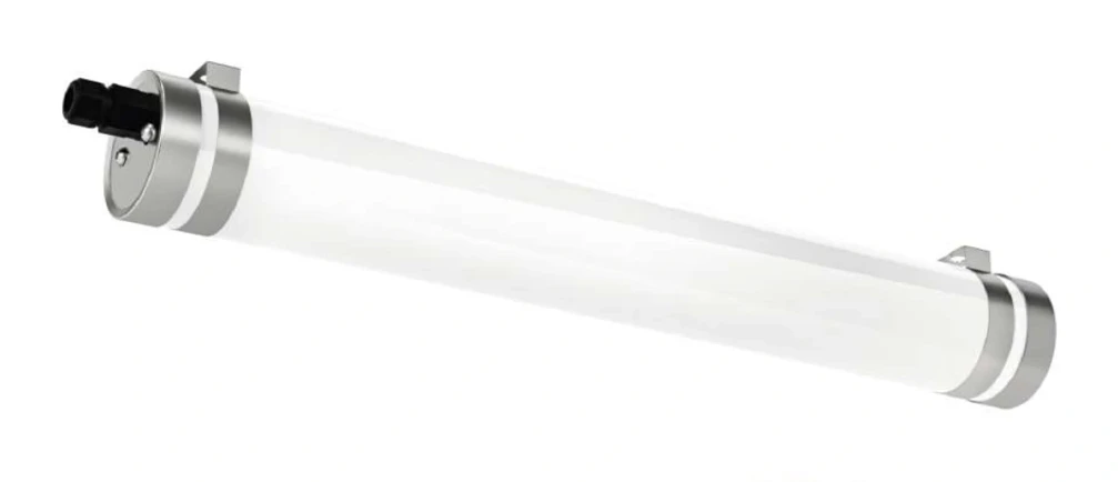 Tubular luminaire TUBALUX LED Opal — 600 mm · Ø80 mm · 18 W · 6500 K