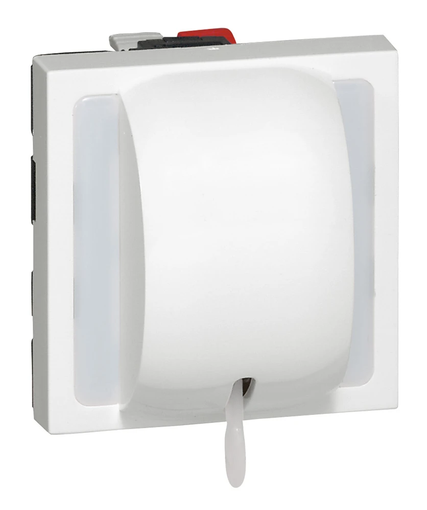 Legrand Mosaic switch — 10A, 250V, 2 modules — 077014