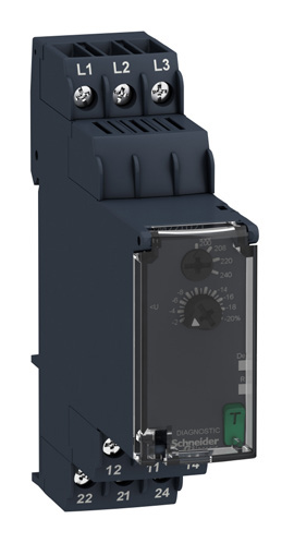 Three-phase monitoring relay RM22TR31 — 200…240 V AC