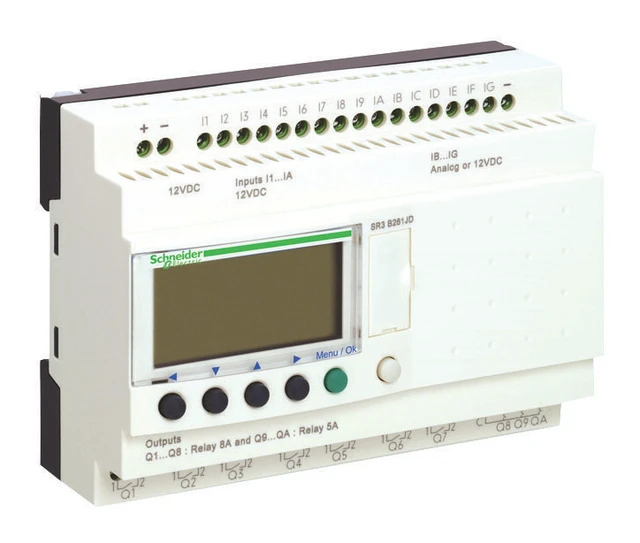 Zelio Logic SR2/SR3 SR3B261B smart relay – 26 I/O – 24 V AC
