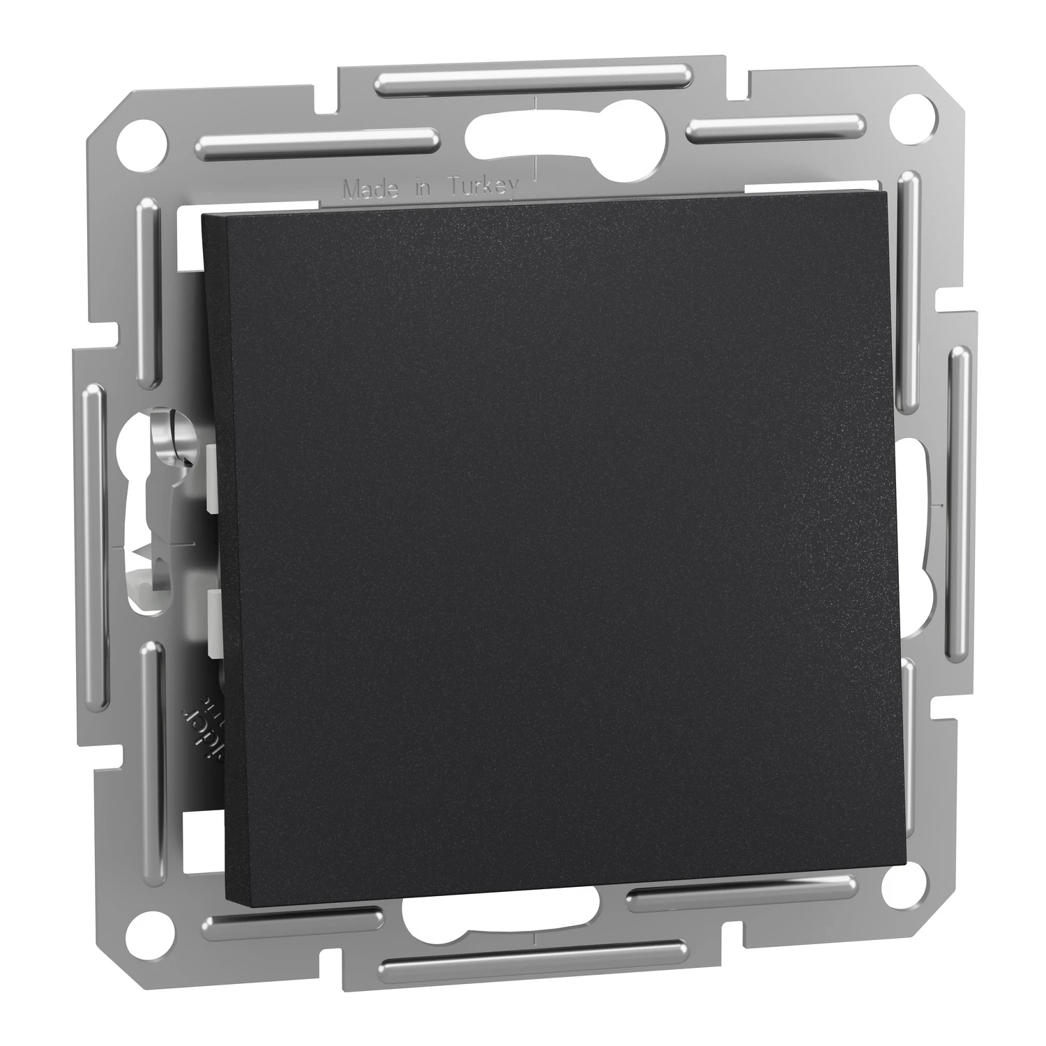 Interrupteur simple Asfora EPH0100171 — anthracite