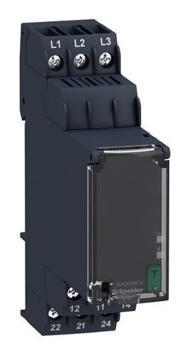 Three-phase monitoring relay RM22TG20 — 208…480 V AC