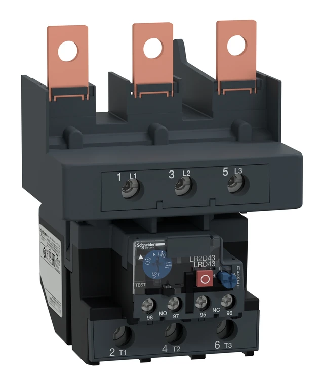 TeSys Deca LRD LRD4369 thermal overload relay — 110 to 140 A, class 10A