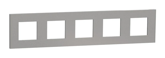 Plaque de finition New Unica NU601030 — aluminium